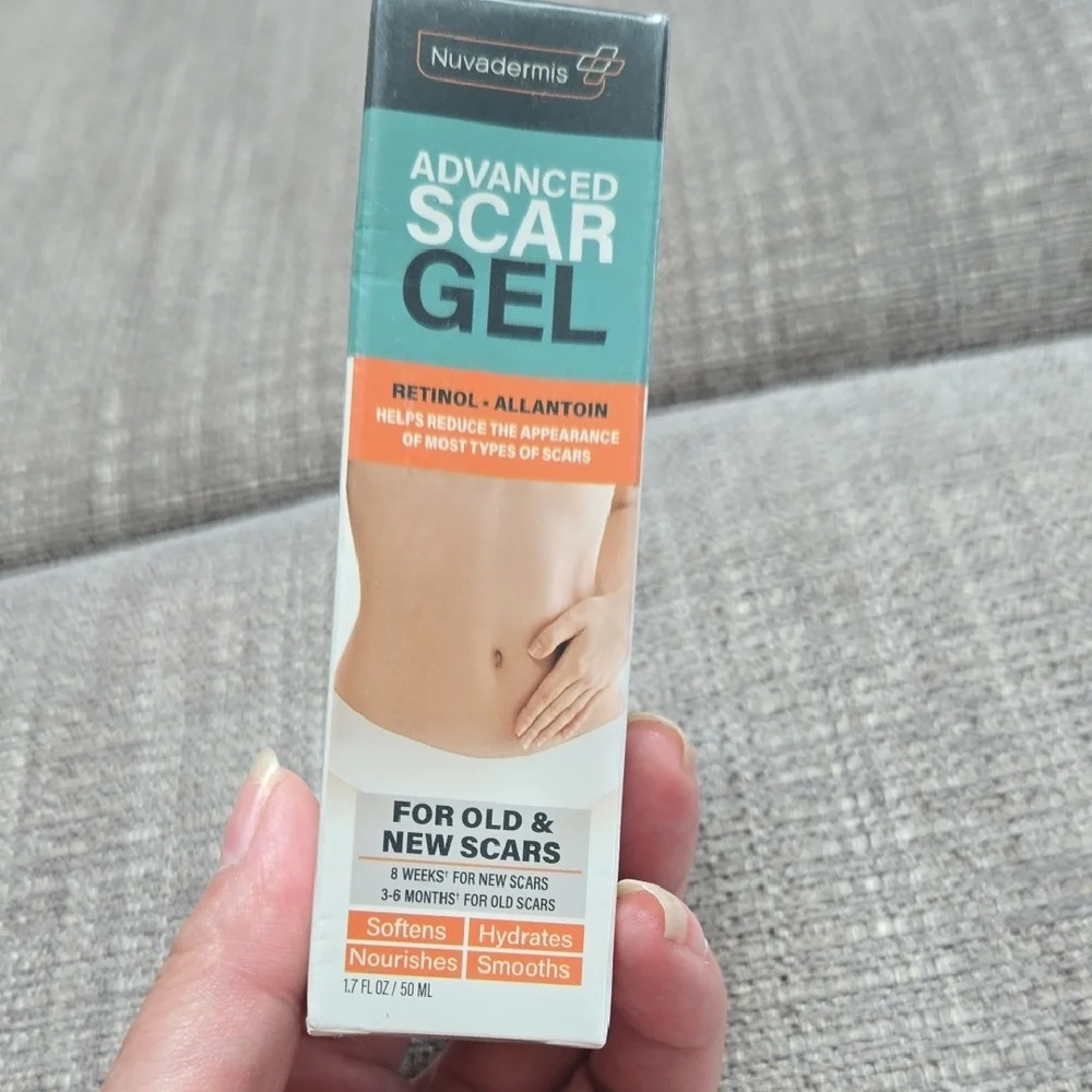 Advanced Scar Gel - Orange and White